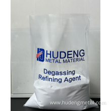 Environmentally friendly degassing refining agent